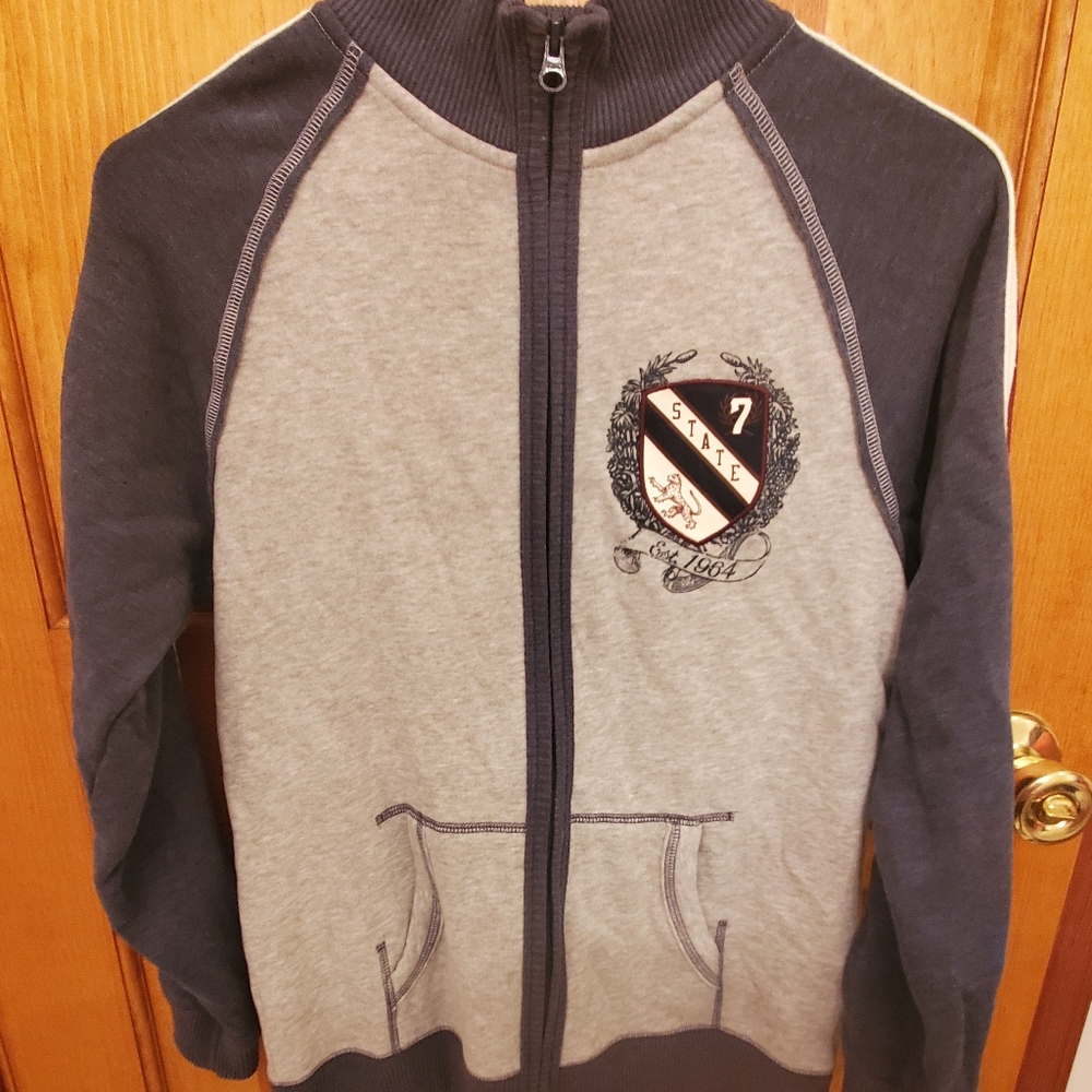 NWT Arizona Boys Zip front sweat jacket